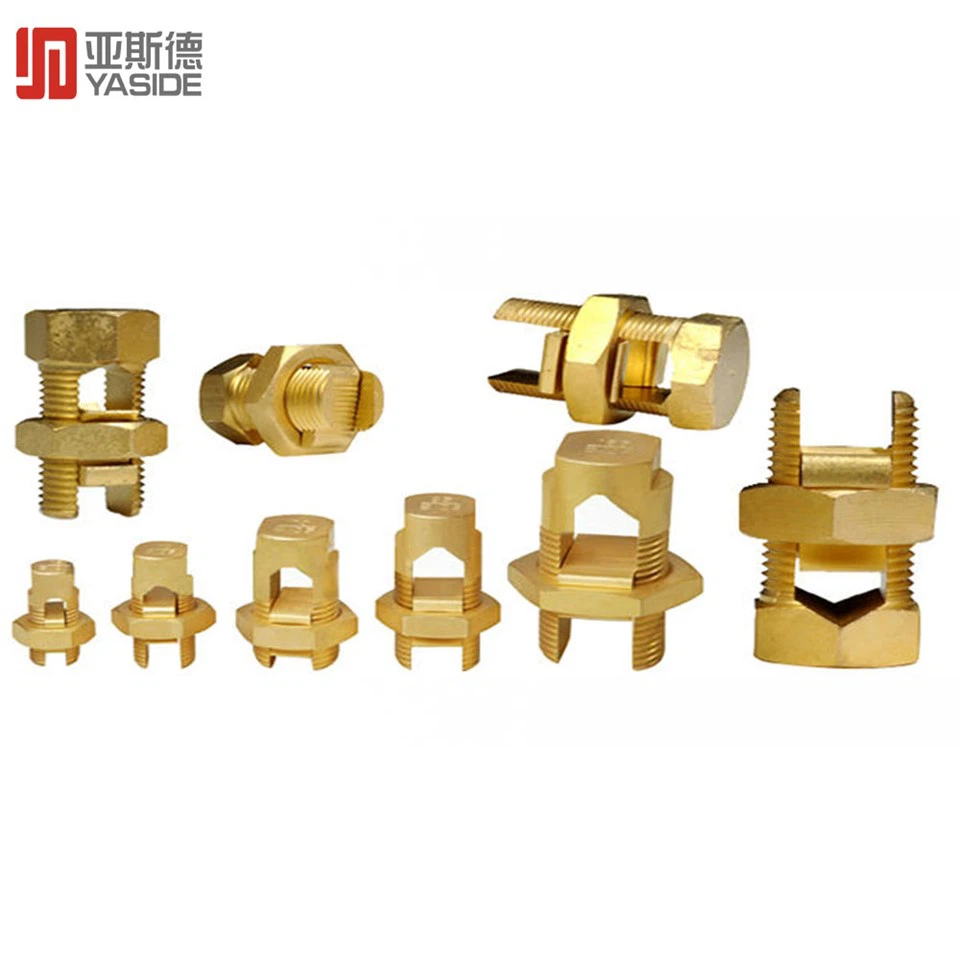 Części elektryczne z mosiądzu CNC